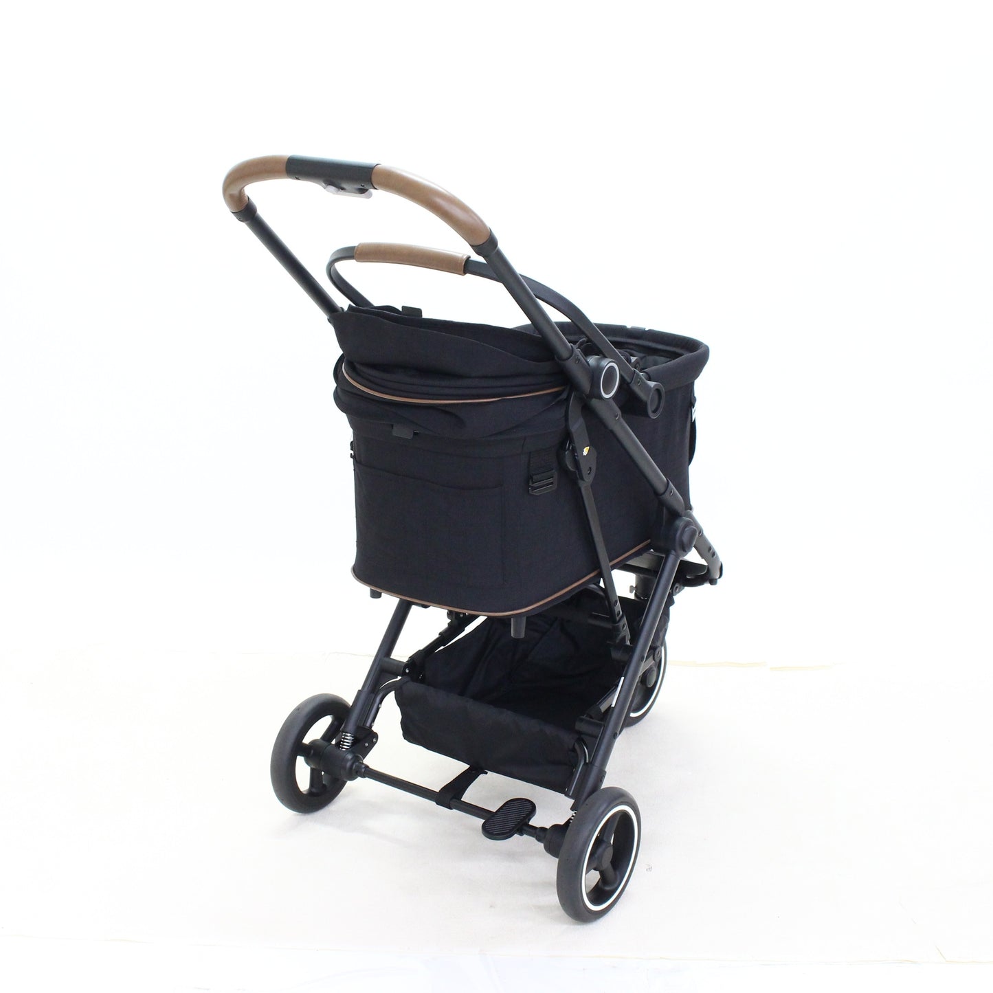 コンビ ペット用カート ルルテイル キャリー 4972990195164  マウナロアブラック 整備済みアウトレット品 [中古(C)]