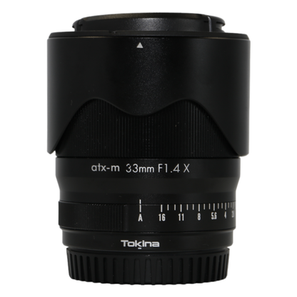 ケンコー・トキナー atx-m 33mm F1.4 単焦点レンズ (FUJIFILM Xマウント用) [中古][非常に良い(A)]