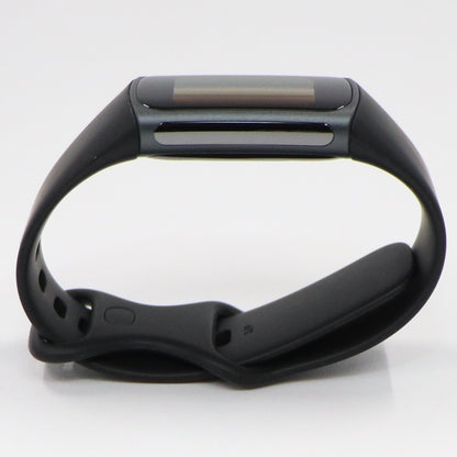 [中古(A)] Fitbit Charge5 GPS搭載フィットネストラッカー ブラック L/Sサイズ FB421BKBK-FRCJK fb421bkbk-frcjk [非常に良い]