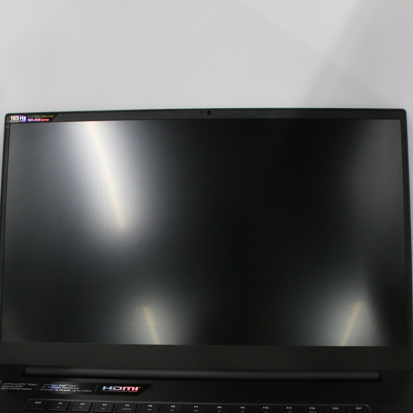 [中古(C)] RAZER Blade17 ゲーミングノートPC (Core-i7-11800H/GeForce RTX3060/17.3型/16GB/165Hz) rz09-0406aja3-r3j1 ブラックrz09-0406aja3-r3j1　[可]