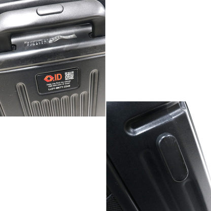 [1-3泊向けサイズ]BERMAS INTER CITYⅡ PRO No.60566 36L 48cm ワンタッチフロントオープン ハードスーツケース intercity2pro-60566-mb  マットブラック 整備済みアウトレット品 [良い(B)]