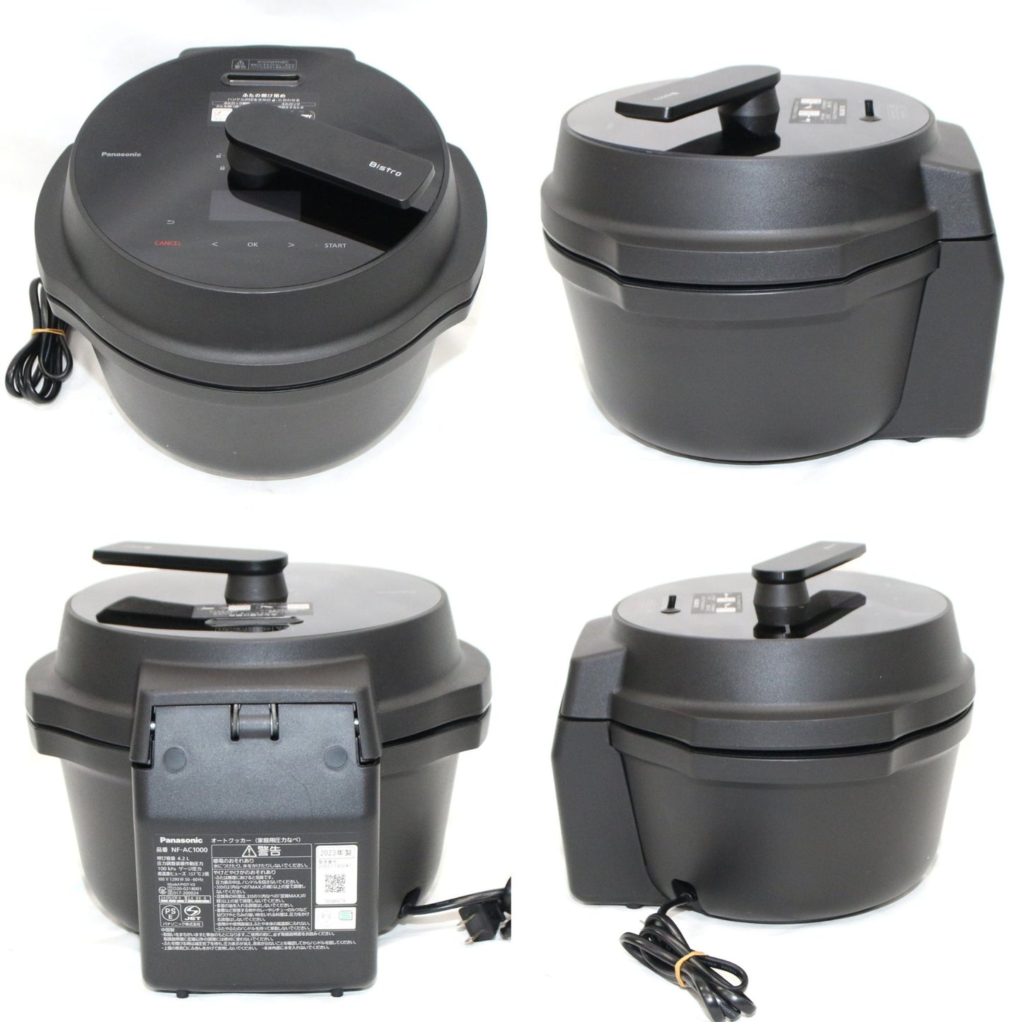 [中古(C)] パナソニック 自動調理鍋 オートクッカー ビストロ NF-AC1000　nf-ac1000-k nf-ac1000-k　[可]