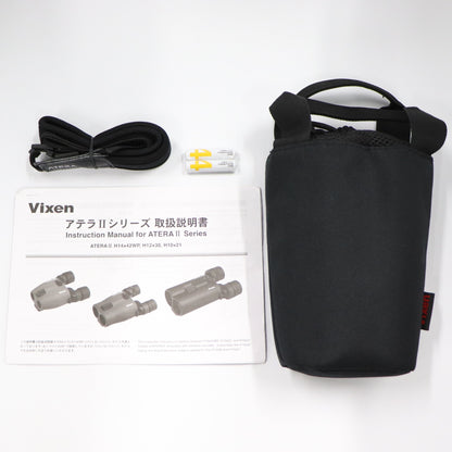 ビクセン ATERA II  H12×30 防振双眼鏡 倍率12倍 チャコール vixen-atera2-h1230   整備済みアウトレット品 [良い(B)]