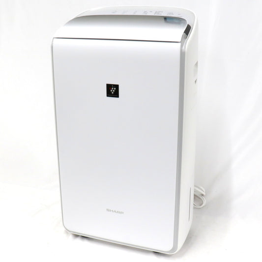 [中古(C)] シャープ ハイブリッド方式 衣類乾燥除湿機 プラズマクラスター25000 CV-TH150-W ホワイト系(木造〜14畳 / 鉄筋〜28畳)　cv-th150-w ホワイトcv-th150-w　[可]