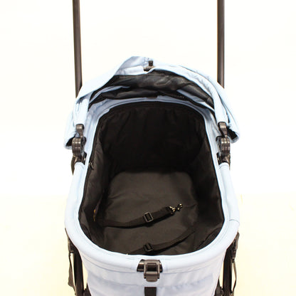 コンビ ペット用カート ミリミリキャリ―　combi-milimilicarry-blue  マーメイドケーブブルー 整備済みアウトレット品 [中古(C)]
