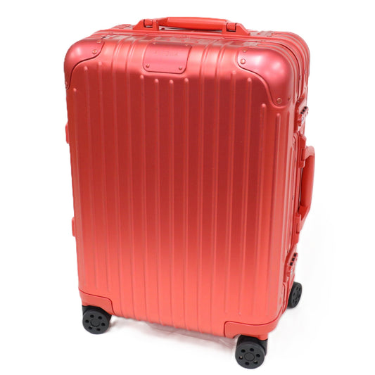 [1-3泊向けサイズ]リモワ Original Cabin Scarlet 35L ハード スーツケース original-cabin-scarlet   整備済みアウトレット品 [良い(B)]