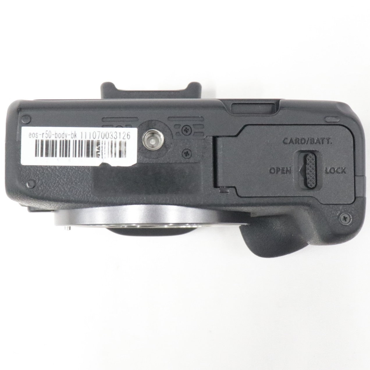 [中古(B)] CANON EOS R50 ボディ ミラーレス一眼 ブラック eos-r50-body-bk[良い]