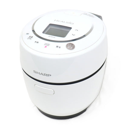 シャープ ヘルシオ ホットクック KN-HW10G 1〜2人用 1.0L容量　kn-hw10g-w  ホワイト 整備済みアウトレット品 [中古(C)]