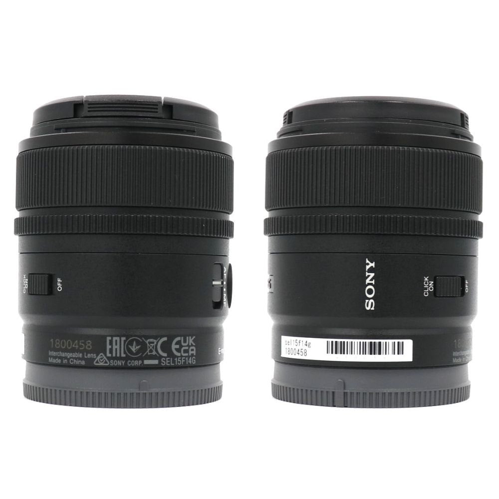 ソニー E 15mm F1.4 G SEL15F14G 大口径広角単焦点レンズ sel15f14g   整備済みアウトレット品 [中古(A)]