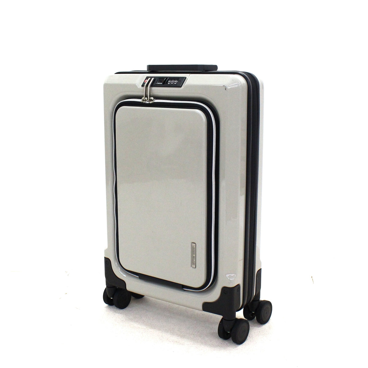 [1-3泊向けサイズ]LEGEND WALKER 6031 フィット 15L/拡張時35L ハードスーツケース 6031-47-be  グレイッシュベージュ 整備済みアウトレット品 [中古(C)]