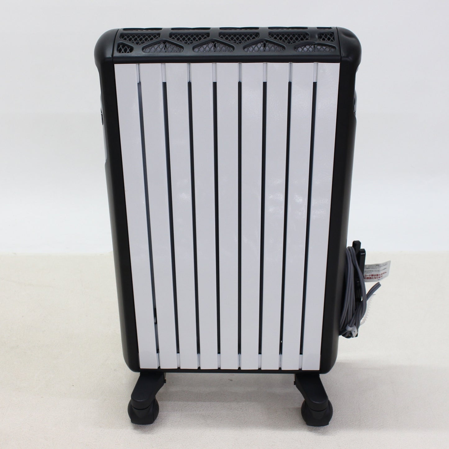 [中古(C)]  [2022年発売モデル] デロンギ マルチダイナミックヒーター Wi-Fiモデル MDHAA12WIFI-BK ピュアホワイト+マットブラック (暖房目安 8～10畳) mdhaa12wifi-bk　[可]