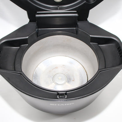 シャープ ヘルシオ ホットクック KN-HW16G 2〜4人用 1.6L容量 kn-hw16g-b  ブラック 整備済みアウトレット品 [中古(C)]