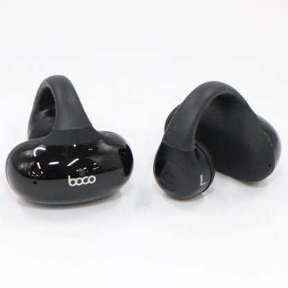 boco 完全ワイヤレス骨伝導イヤホン Peace SS-1  ブラック peace-ss-1-k 整備済みアウトレット品 [良い(B)]