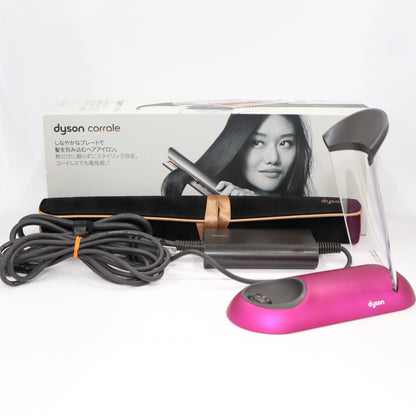 Dyson Corrale(TM) (ダイソンコラール) ヘアアイロン ブラックニッケル/フューシャHS03 corrale-hs03nf   整備済みアウトレット品 [中古(C)]
