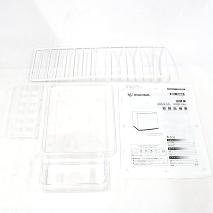 [45L][右開き]アイリスオーヤマ IRSD-5A 小型冷蔵庫　irsd-5a-w  ホワイト 整備済みアウトレット品 [中古(C)]
