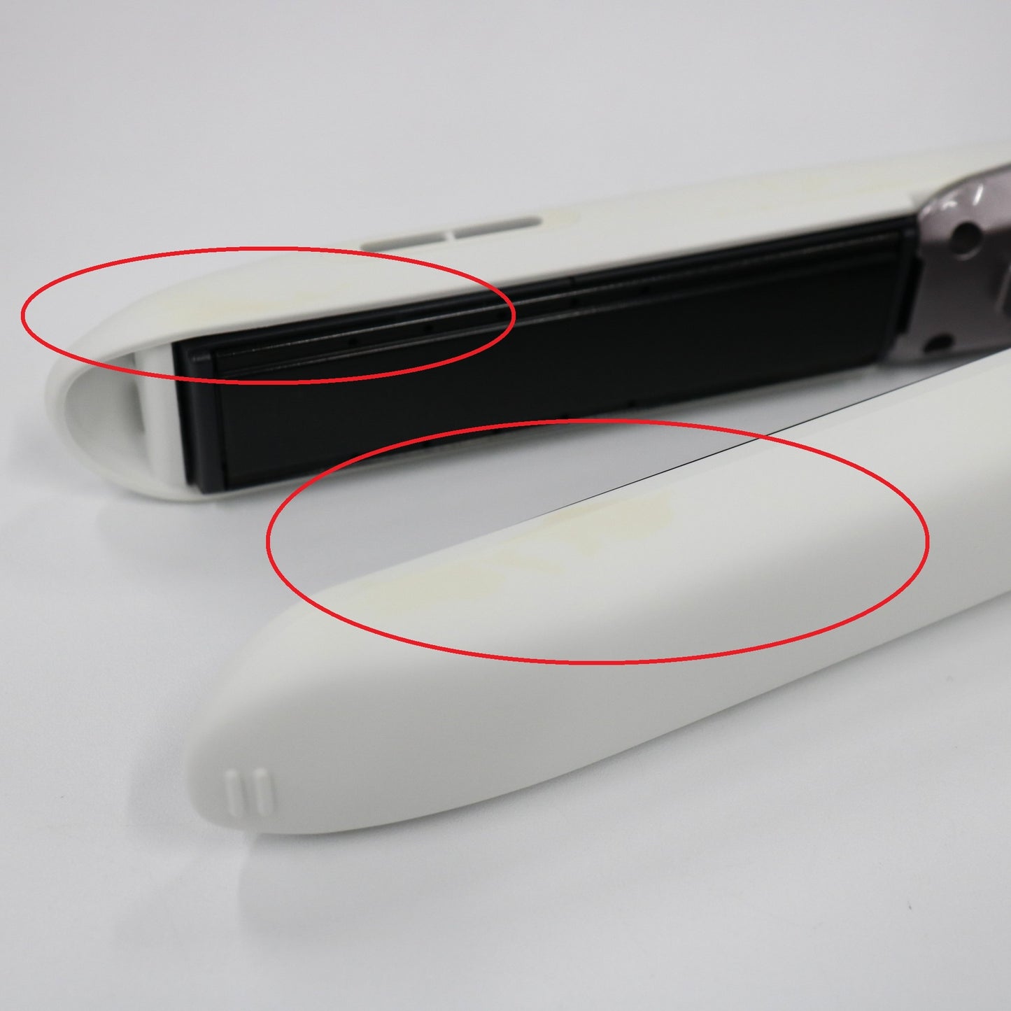 [中古(C)] パナソニック ストレートアイロン ナノケア EH-HS9J  eh-hs9j-w ホワイト[可]