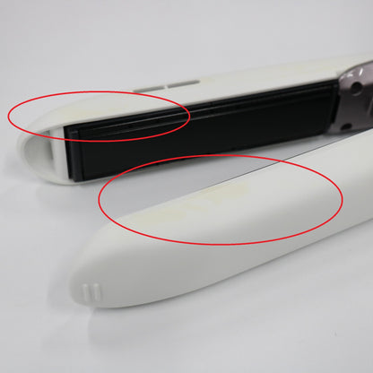 [中古(C)] パナソニック ストレートアイロン ナノケア EH-HS9J  eh-hs9j-w ホワイト[可]