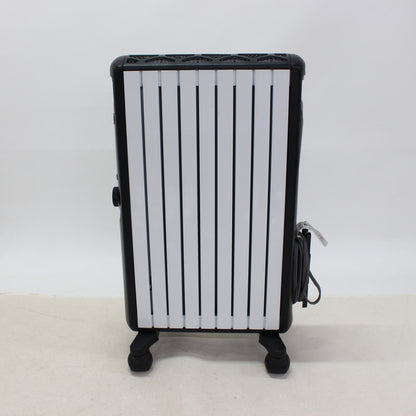 [中古(C)] [2020年発売モデル] デロンギ マルチダイナミックヒーター MDHU12-BK 1200W ピュアホワイト＋マットブラック (暖房目安 8～10畳) mdhu12-bk mdhu12-bk　[可]