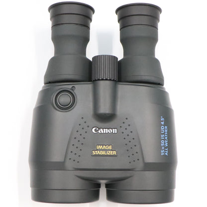 [中古(B)] [倍率15倍]Canon IS ALL WEATHER BINOCULARS 15×50 コンサート・ライブ向け 防振双眼鏡 canon-binoculars-1550 [良い]