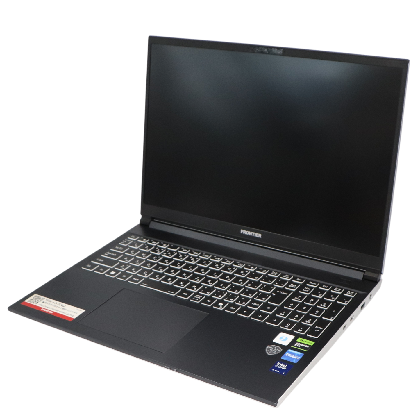 フロンティア(FRONTIER) ゲーミングノートパソコン FRXNM714/B frxnm714-b   整備済みアウトレット品 [良い(B)]
