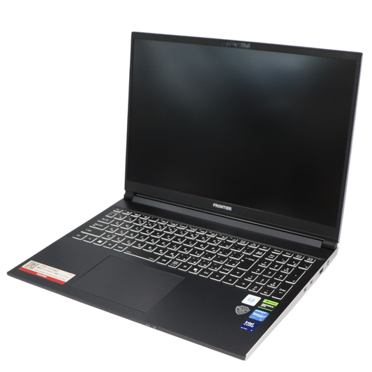 フロンティア(FRONTIER) ゲーミングノートパソコン FRXNM714/B frxnm714-b   整備済みアウトレット品 [良い(B)]