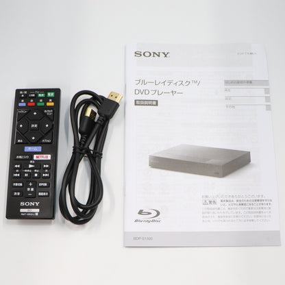 [ジャンク] ソニー ブルーレイディスク/DVDプレーヤー BDP-S1500 [難あり(D)]