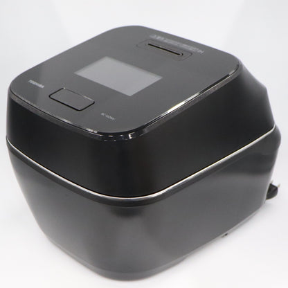 [中古(B)] [5.5合炊き] 東芝 炎匠炊き RC-10ZWV 真空圧力IH 炊飯器 ブラック [良い]