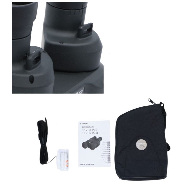 中古(B)] [倍率12倍]Canon IS III BINOCULARS 12×36 防振双眼鏡 [良い] – Rentio Outlet