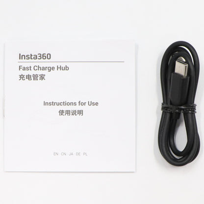 Insta360 Aceシリーズ用急速充電ハブ(ハブのみ) ace-pro-2-fast-charge-hub   整備済みアウトレット品 [良い(B)]