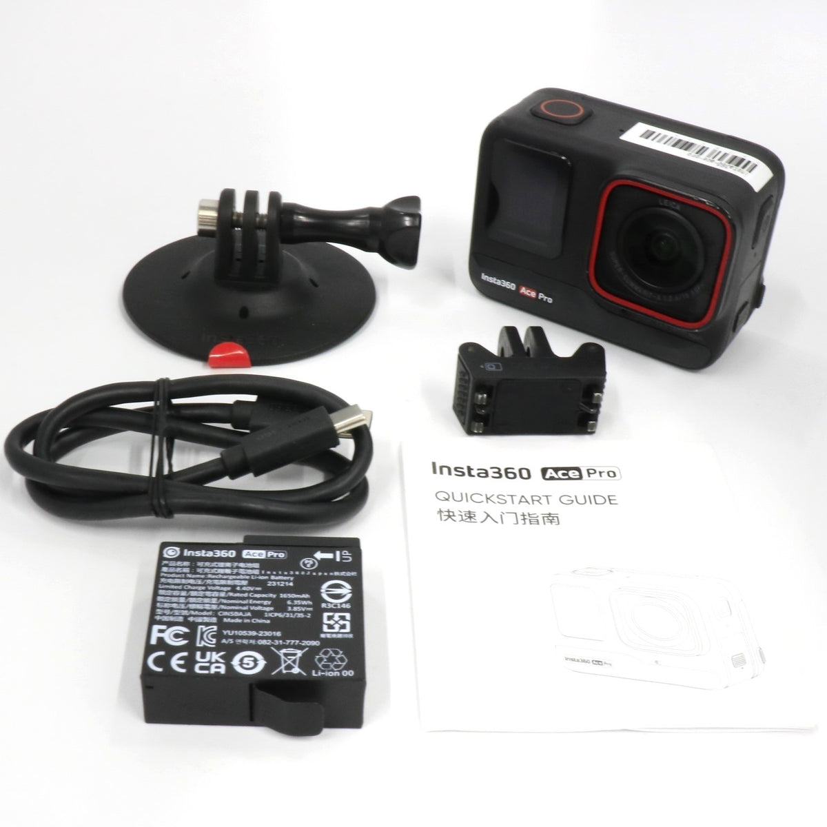 [中古(A)] Insta360 Ace Pro アクションカメラ insta360-ace-pro [非常に良い]
