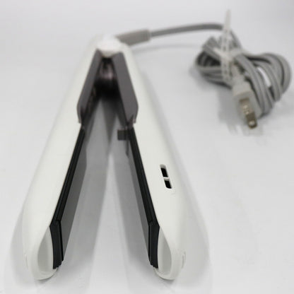 [中古(C)] パナソニック ストレートアイロン ナノケア EH-HS9J  eh-hs9j-w ホワイト[可]