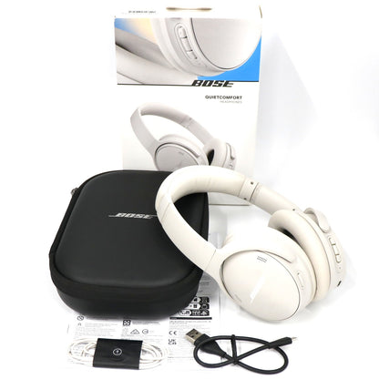 [中古(C)] Bose QuietComfort Headphones ワイヤレスヘッドホン qc-headphones-w ホワイトスモークホワイトスモーク　[可]