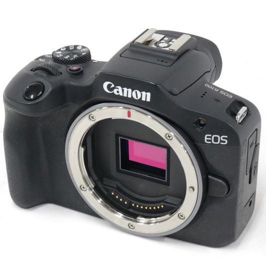 [中古(A)] Canon EOS R100 ボディ ミラーレス一眼 eos-r100-body-bl ブラック[非常に良い]