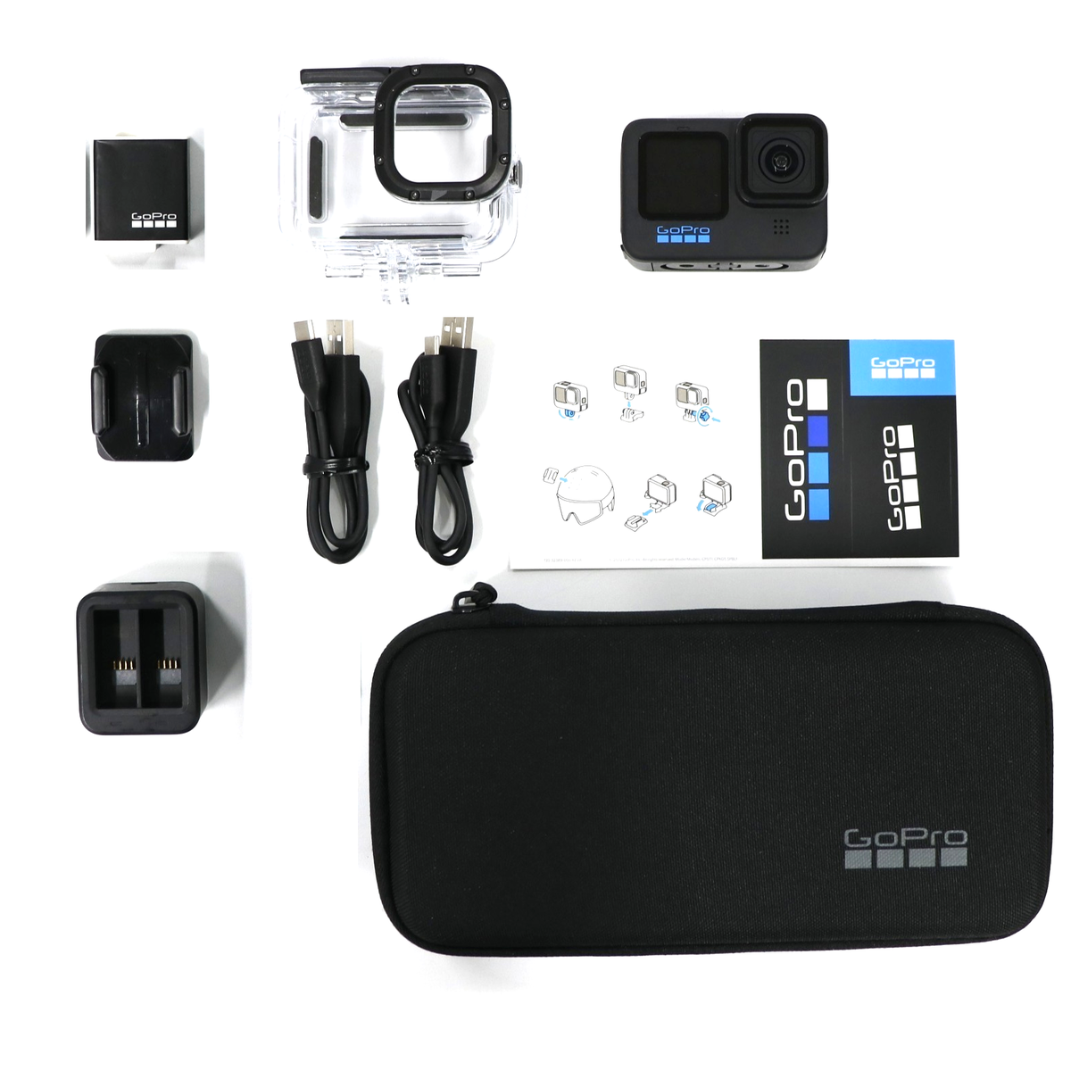 GoPro HERO11 Black hero11-black アクションカメラ アクセサリーセット hero11-black   整備済みアウトレット品 [中古(C)]