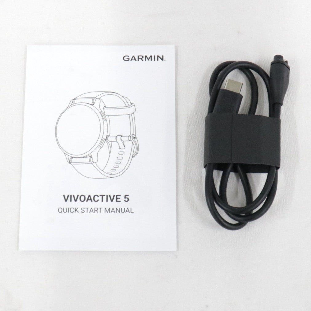 [中古(C)] ガーミン(GARMIN) vivoactive 5 フィットネスGPSウォッチ ブラック vivoactive-5 ブラックvivoactive-5　[可]