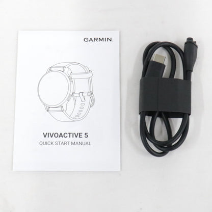 [中古(C)] ガーミン(GARMIN) vivoactive 5 フィットネスGPSウォッチ ブラック vivoactive-5 ブラックvivoactive-5　[可]
