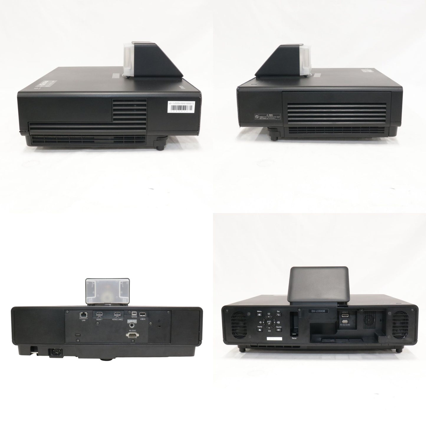 [中古(B)] エプソン dreamio EH-LS500B ホームプロジェクター ブラック eh-ls500b ブラック [良い]