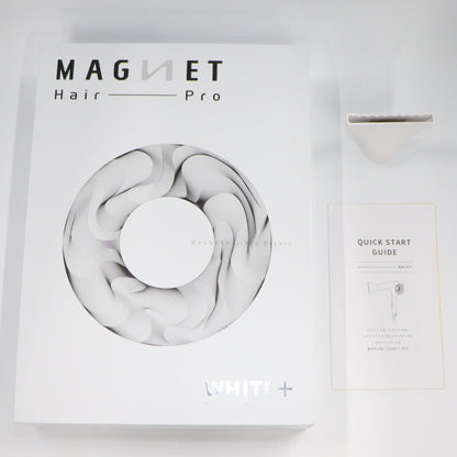 [中古(C)] ホリスティックキュア マグネットヘアプロ ドライヤーゼロプラス ホワイトhcd-g08cw　[可]