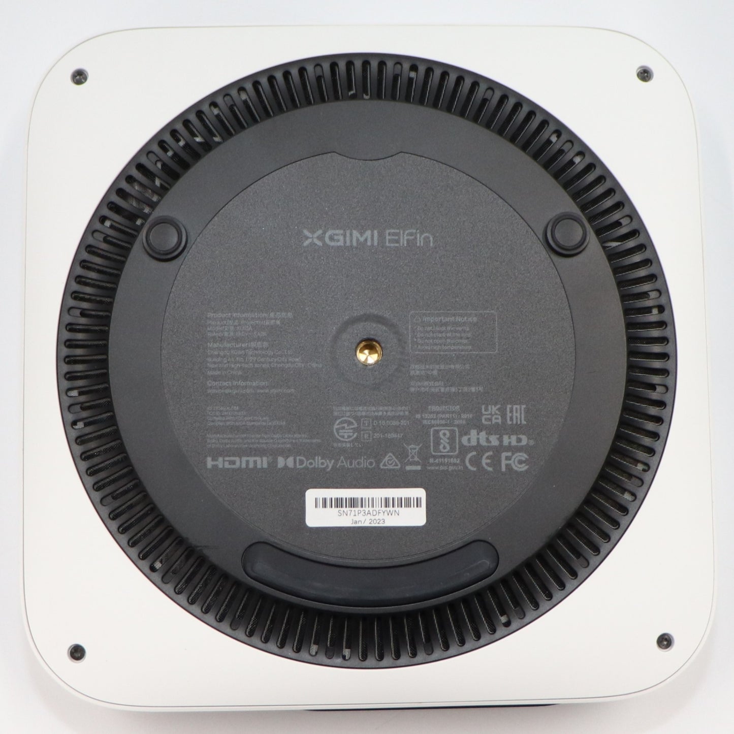 [中古(B)] 商品 / XGIMI Elfin ホームプロジェクター  [良い]