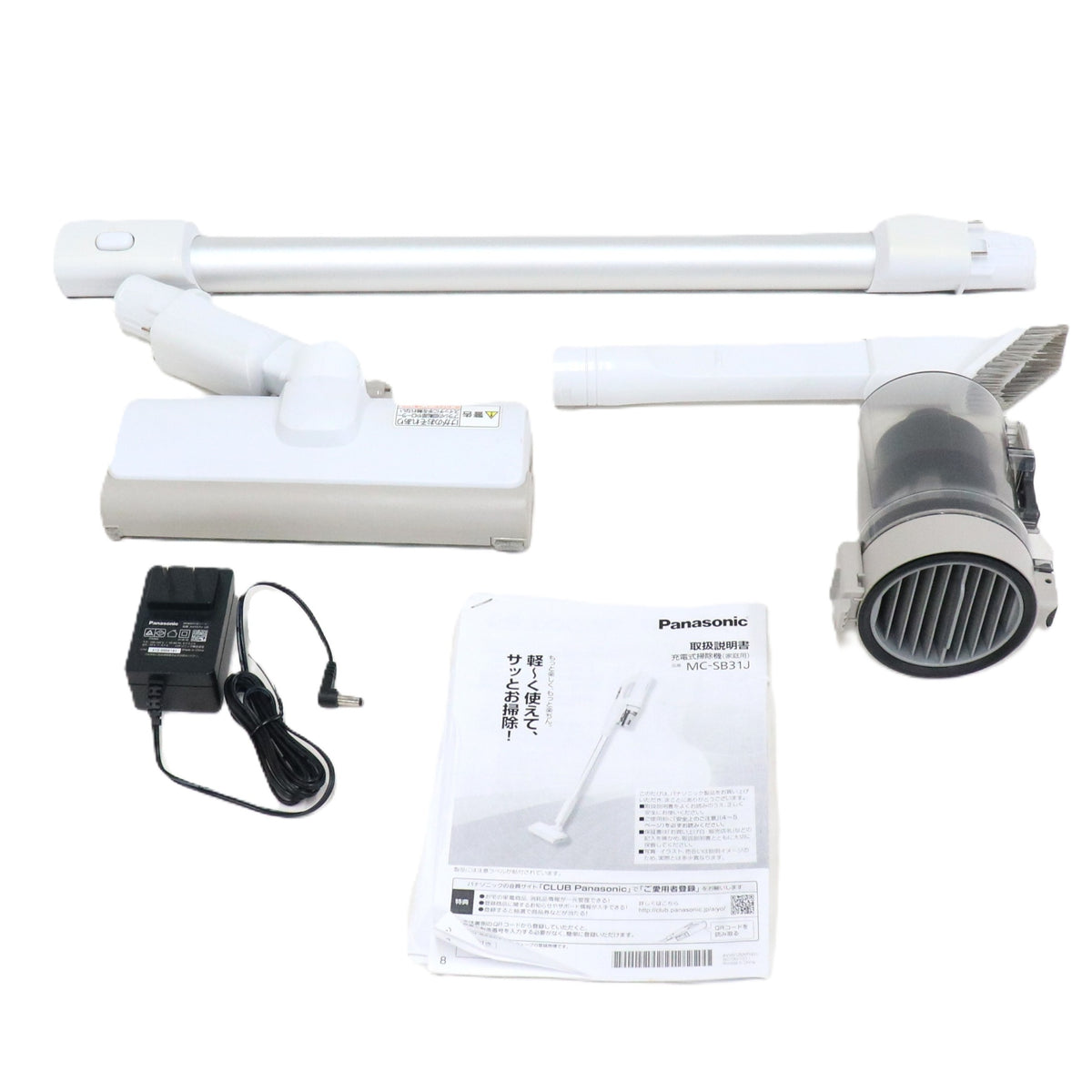 パナソニック スティック掃除機 MC-SB31J mc-sb31j   整備済みアウトレット品 [中古(C)]