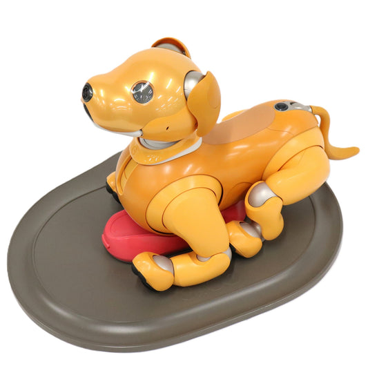 ソニー エンタテインメントロボット aibo キャラメルエディション 足裏パッド付き　aibo-calamel  キャラメルエディション 整備済みアウトレット品 [良い(B)]