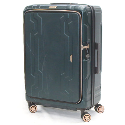 [中古(C)] [5-8泊向けサイズ]LEGEND WALKER 5205 ブルーホエール 78L/拡張時98L ハードスーツケース　5205-66-gr グリーン5205-66-gr　[可]