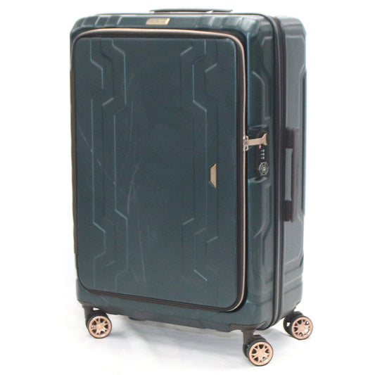 [中古(C)] [5-8泊向けサイズ]LEGEND WALKER 5205 ブルーホエール 78L/拡張時98L ハードスーツケース　5205-66-gr グリーン5205-66-gr　[可]