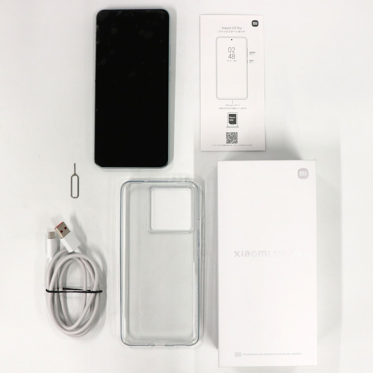 Xiaomi(シャオミ) 13T Pro 256GB SIMフリー スマートフォン xiaomi-13t-pro-mg  メドウグリーン 整備済みアウトレット品 [中古(C)]
