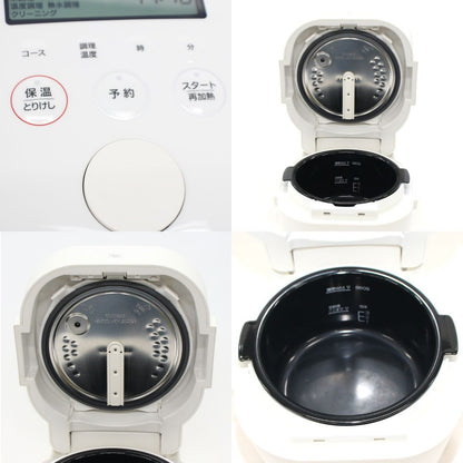 [中古(B)] 象印 STAN. EL-KA23 自動調理なべ　el-ka23-zjrcp-wa ホワイト [良い]