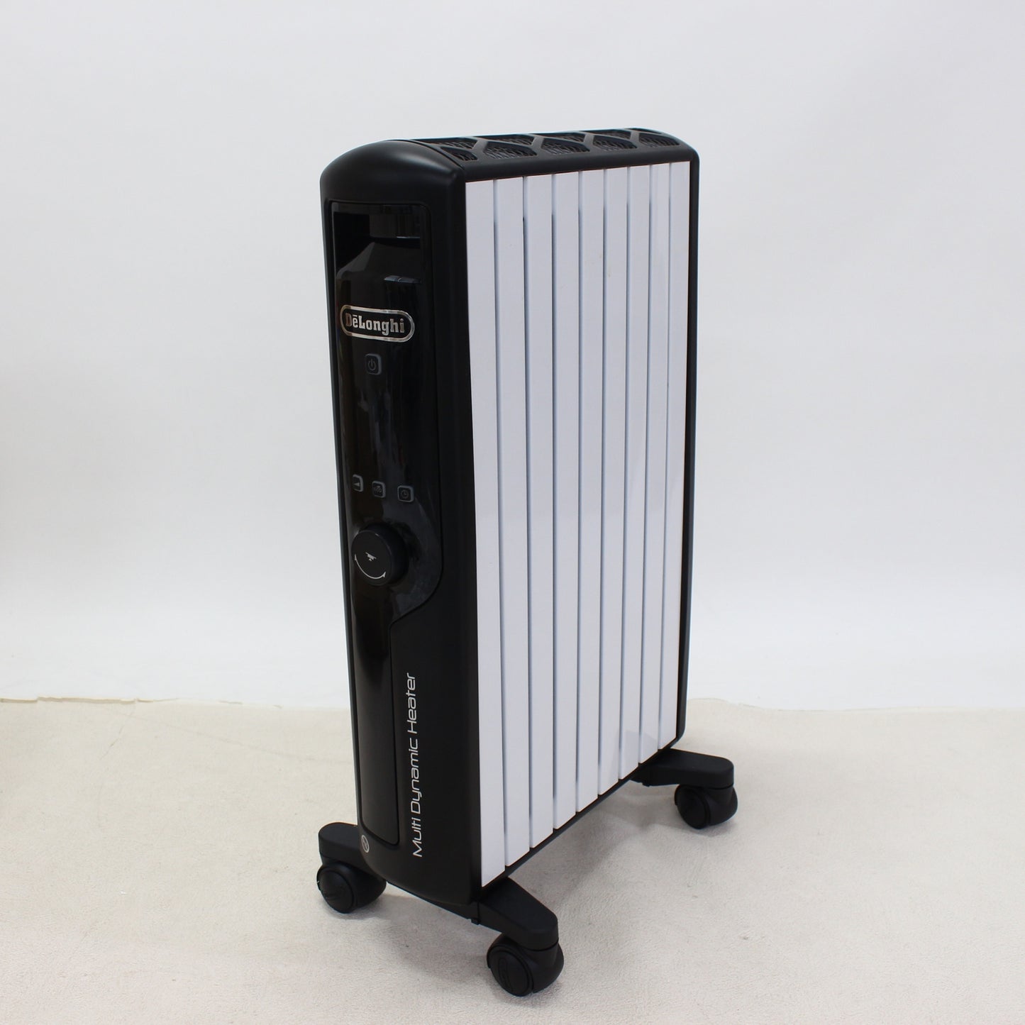 [中古(C)] [2020年発売モデル] デロンギ マルチダイナミックヒーター MDHU12-BK 1200W ピュアホワイト＋マットブラック (暖房目安 8～10畳) mdhu12-bk mdhu12-bk　[可]