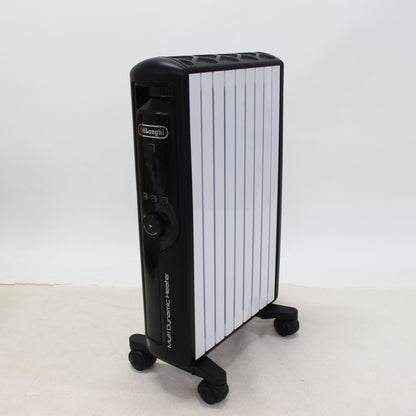 [中古(C)] [2020年発売モデル] デロンギ マルチダイナミックヒーター MDHU12-BK 1200W ピュアホワイト＋マットブラック (暖房目安 8～10畳) mdhu12-bk mdhu12-bk　[可]