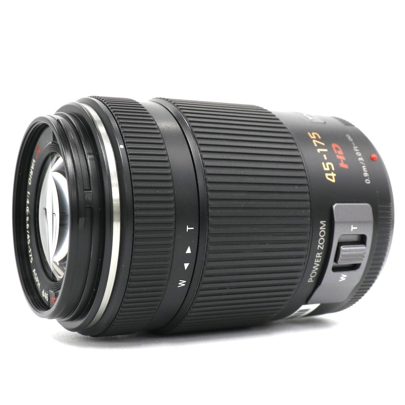 パナソニック LUMIX G X VARIO PZ 45-175mm F4.0-5.6 ASPH. POWER O.I.S. 望遠ズームレンズ lumix-g45175-f456   整備済みアウトレット品 [中古(A)]