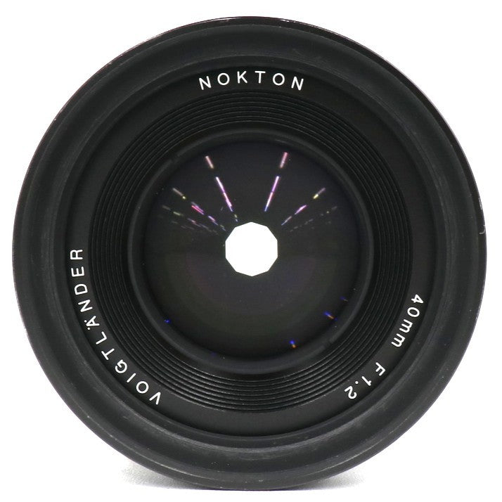 コシナ フォクトレンダー NOKTON 40mm F1.2 Aspherical 単焦点レンズ(Nikon Zマウント用) nokton-40mm-f12-aspherical-z   整備済みアウトレット品 [中古(A)]