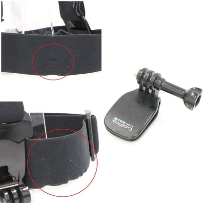 GoPro ヘッドストラップ＆クリップ ACHOM-001 achom-001   整備済みアウトレット品 [良い(B)]